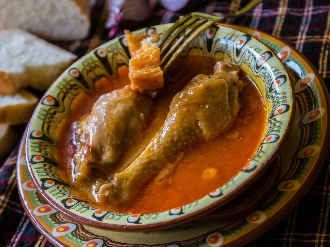 Гагаузская суванны манджа с курицей